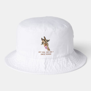 Funny Giraffe Bucket Hat