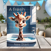 Funny Giraffe Child Birthday