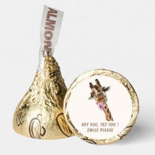 Funny Giraffe Custom Text Personalized Your Gift Hershey®'s Kisses®