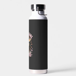 Funny Giraffe Design For Women Girls Safari Giraff Water Bottle