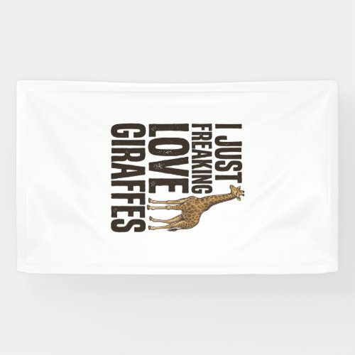 Funny Giraffe Lover Vintage Engraving Shirt Design Banner