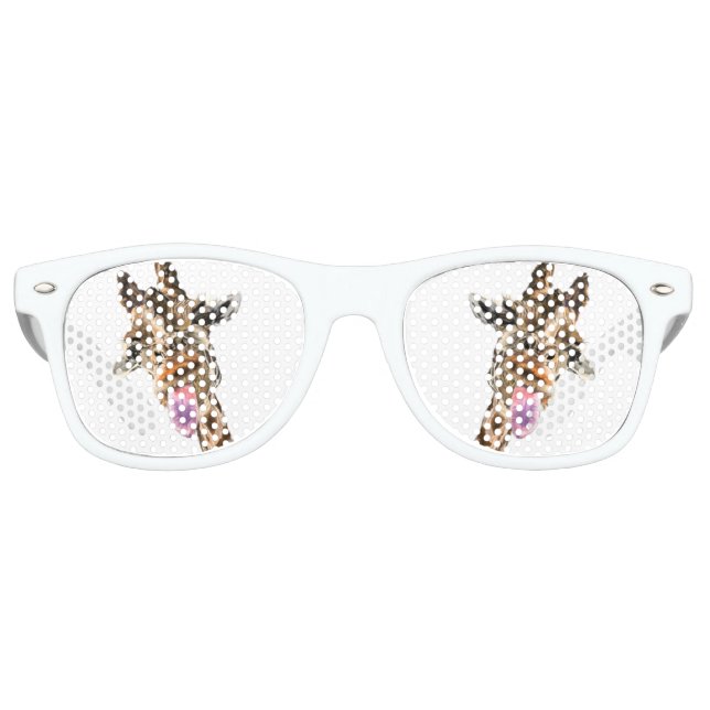 Funny Giraffe Party Sunglasses (Front)