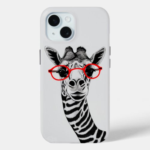 Funny Giraffe Phone Case