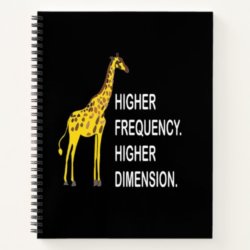 Funny Giraffe Pun Notebook