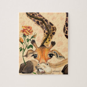 Funny Giraffe Puzzle