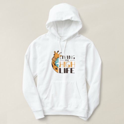 Funny Giraffe Quote  Hoodie