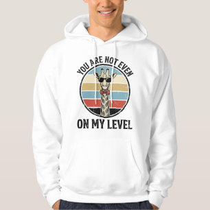 Funny Giraffe Quote Vintage Engraving T-Shirt Desi Hoodie
