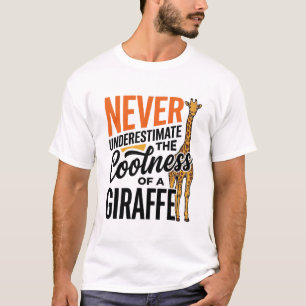 Funny Giraffe Quote Vintage Vector T-Shirt Design_