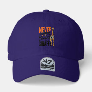 Funny Giraffe Quote Vintage Vector T-Shirt Design_ 47 Brand Hat