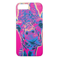 Funny Giraffe Sticking out his Tongue