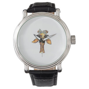 Funny Giraffe Tropical Bandana Hipster Giraffe Gif Watch