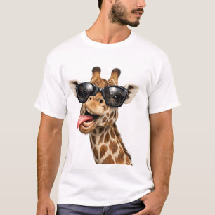 Funny Giraffe Vibes Tee