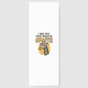 Funny Giraffe Vintage Engraving Shirt Design_1 Bookmarks