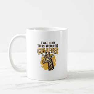 Funny Giraffe Vintage Engraving Shirt Design_1 Coffee Mug
