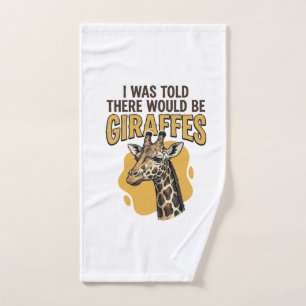 Funny Giraffe Vintage Engraving Shirt Design_1 Hand Towel