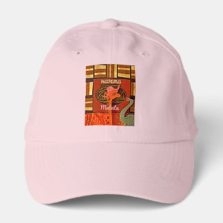 Funny Giraffe with cool text Hakuna Matata Performance Cap