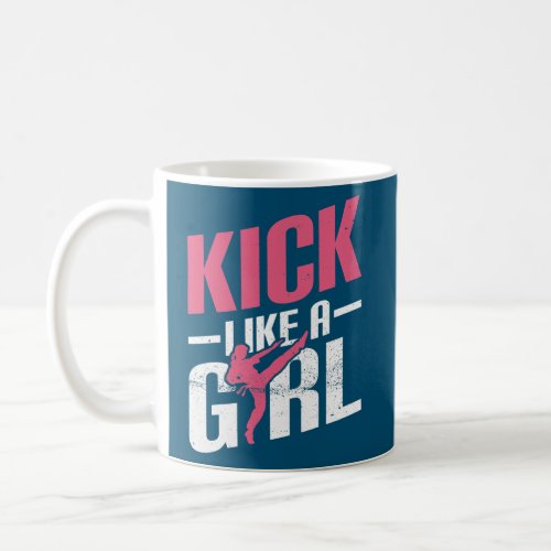 Funny Girl Martial Arts Girl Karate Girl Coffee Mug