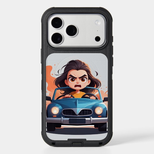 Funny girl otterbox iPhone case (Back)