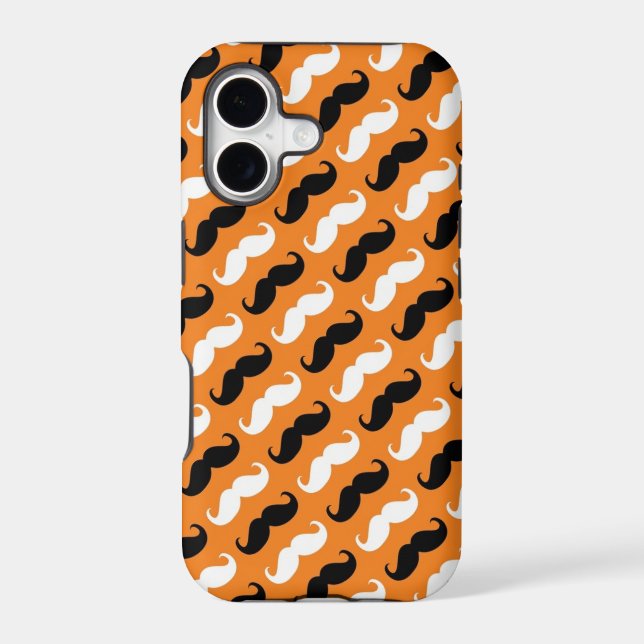 Funny Girly Mustache 3 Iphone Case (Back)
