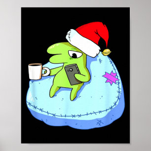 Funny Glep Christmas Poster