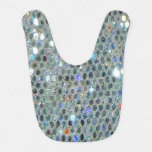 Funny Glittery Glitzy Sparkly Bling Bib at Zazzle