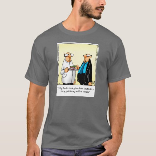 Funny Glue Them Shut Love  Marriage Humor Shirt