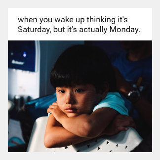 Funny Glum Actually Monday Meme