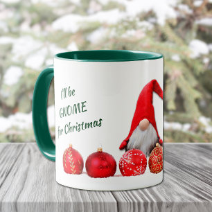 Funny Gnome for Christmas Mug