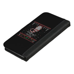 Funny Gnome Merry Christmas iPhone 8/7 Plus Wallet Case