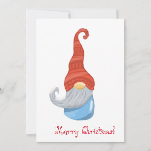 Funny Gnome Party Invitation – Whimsical Cute