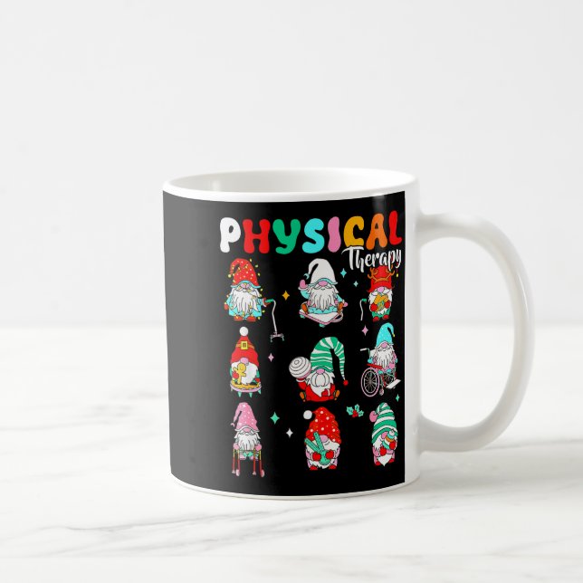 Funny Gnome Physical Therapy Pt Physical Therast C Coffee Mug (Right)