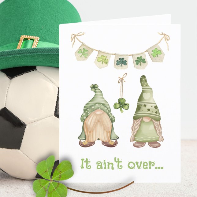 Funny Gnome Relationship St Patrick’s Day Card (Creator Uploaded)