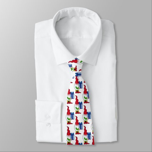 Funny gnomes tie