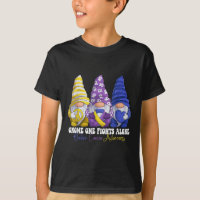 Funny Gnomies Bladder Cancer Awareness Month Purpl