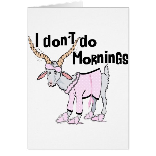 Funny Goat Apparel Cards (Front)
