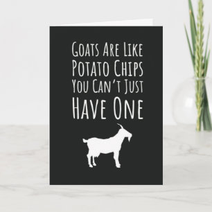 Funny Goat Cards Farm Animal Farmhouse Humor