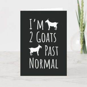Funny Goat Cards Humor Animal Farm Humorous