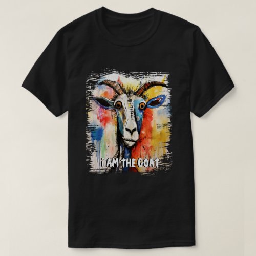 Funny Goat Custom Quote 90s Street Art Graffiti  T_Shirt