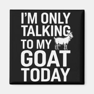 Funny Goat Design For Men Women Kids Boer Pygmy Go Magnet