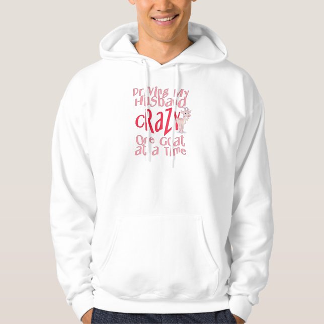 Funny Goat  Design for Women Hoodie (Front)