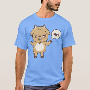 Funny Goat Goes Meh T-Shirt