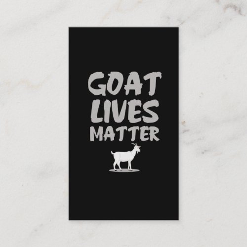 Funny Goat Lover Goat Animal Farm Business Card