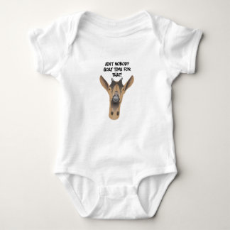 Funny Goat Onsie Baby Bodysuit