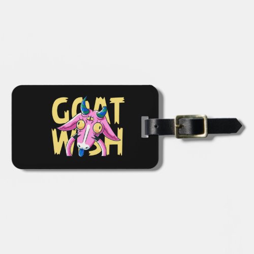 Funny goat prints on tshirts sweatshirts cases for luggage tag