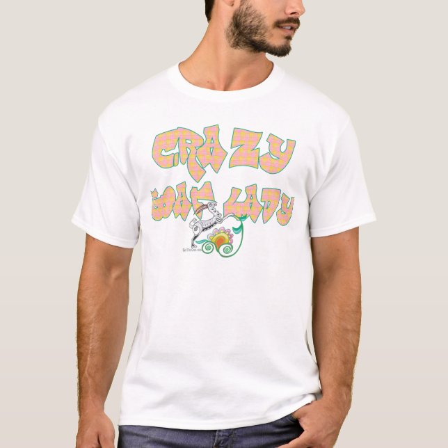 Funny Goat Shirt Crazy Goat Lady2 (Front)