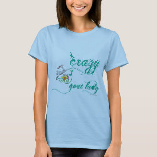 Funny Goat Shirt Crazy Goat Lady 1