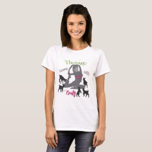 FUNNY GOAT YOGA  Namaste Home T-Shirt