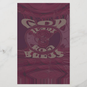 Funny God Bless kenya Hakuna Matata Giraffes wov Stationery