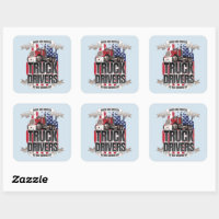 American Flag Semi Truck Driver Gifts Truck Lovers Trucker - Truck Driver -  Sticker