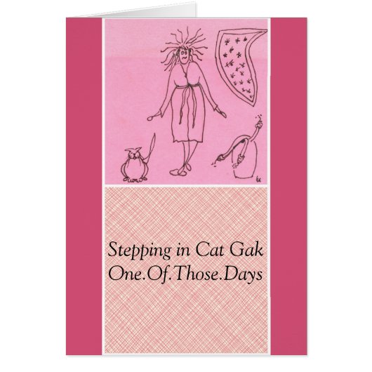 Funny Goddess Cat Gak Cards (Front)